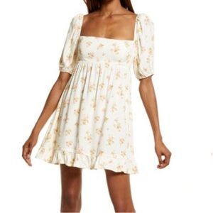 Reformation Bristol Floral Baby Doll Dress‎